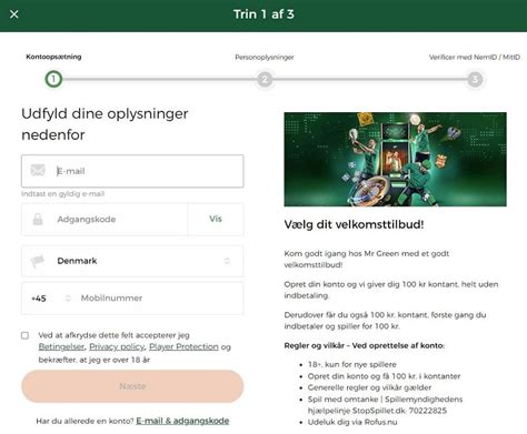 velkomstbonus|mr green velkomstbonus.